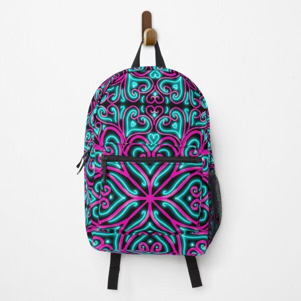 Item preview, Neon Mandala Flower Abstract designed and sold by Chatchot.