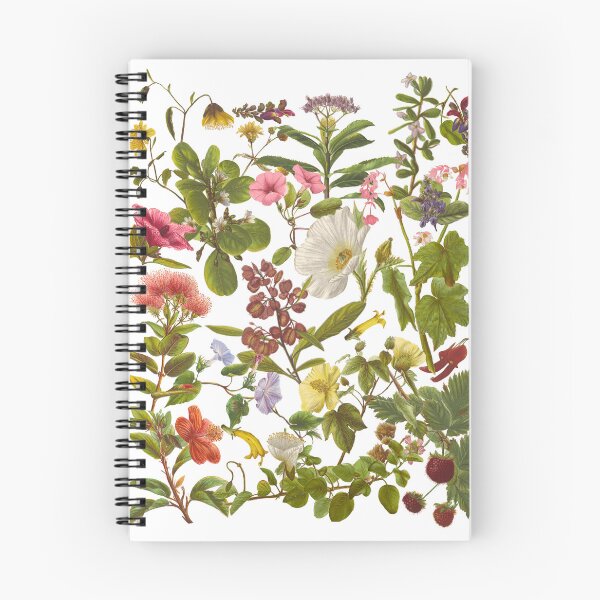 Item preview, Diseño botánico de flores hawaianas nativas designed and sold by peachycrossing.