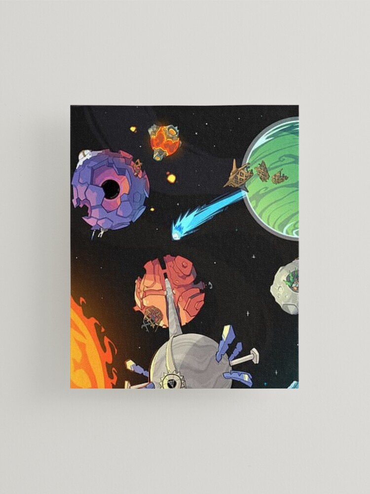 Outer Wilds System Art Board Print for Sale by BitRadical