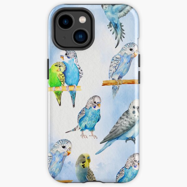 BUDGIE Birds iPhone Tough Case
