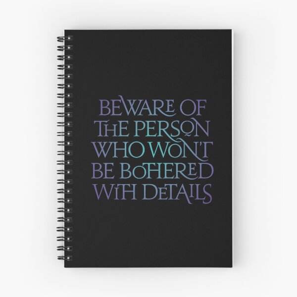 Item preview, Beware of the person who won't be bothered with details. v.1 designed and sold by x1brett.