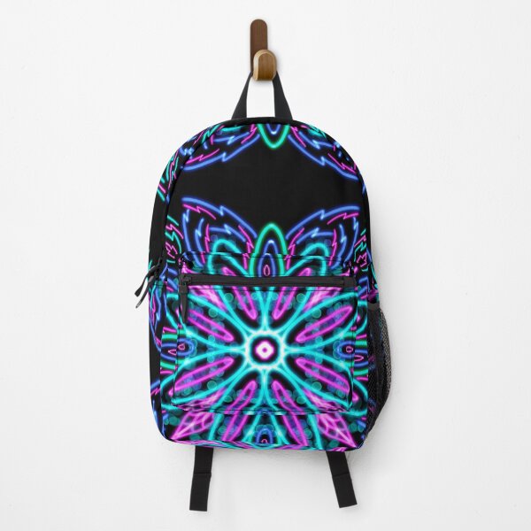 Item preview, Neon Mandala Flower Abstract designed and sold by Chatchot.