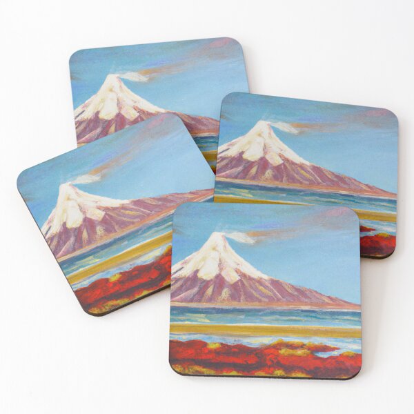 Item preview, "Red Sunrise" - 2022 New Zealand print designed and sold by LocalArtGuy.