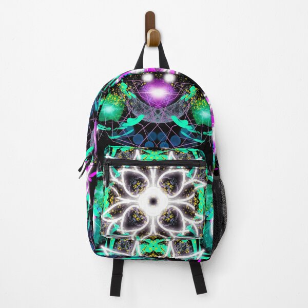 Item preview, Neon Mandala Flower Abstract designed and sold by Chatchot.