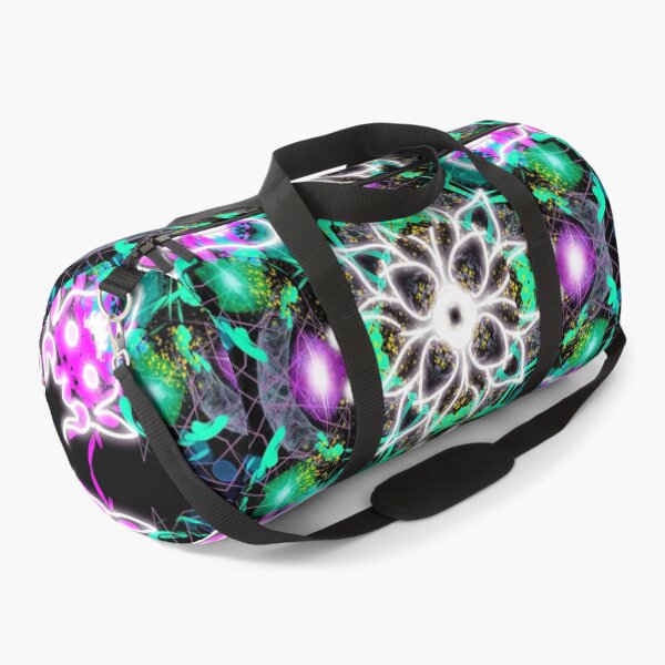 Item preview, Neon Mandala Flower Abstract designed and sold by Chatchot.