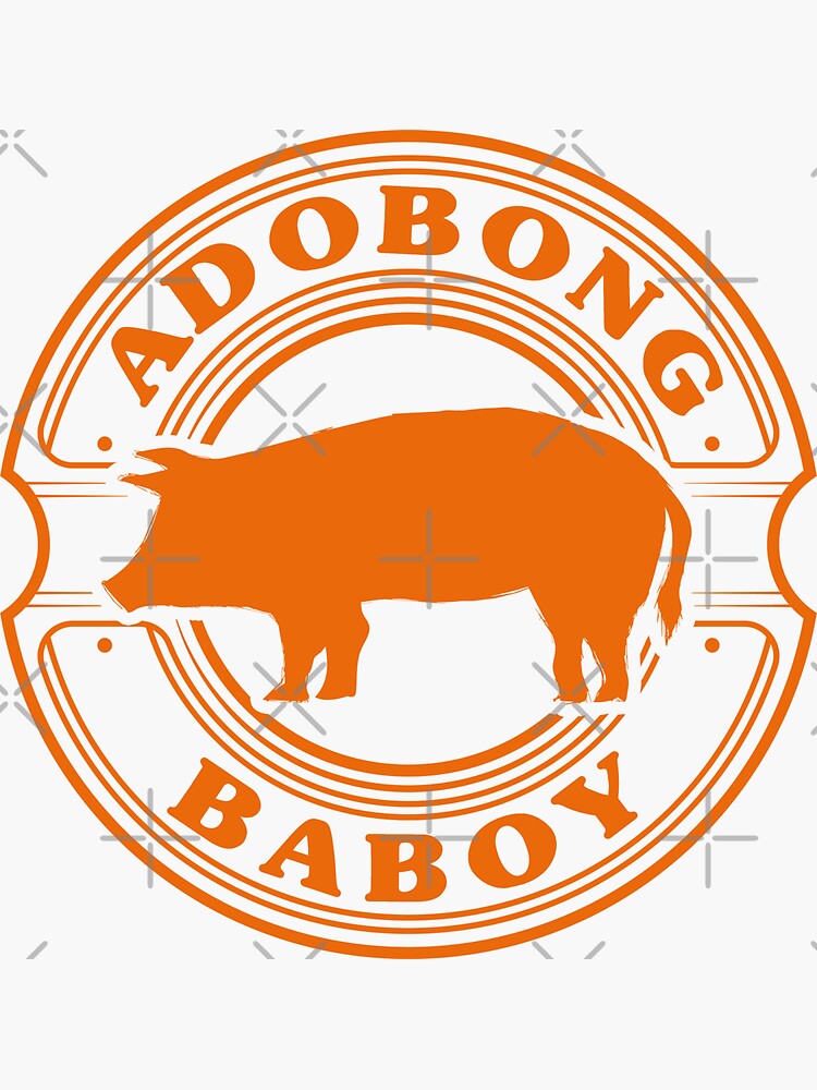 "Funny Pork Adobo Pinoy Philippine Flag" Sticker for Sale by
