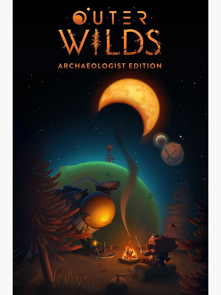 Outer Wilds System Art Board Print for Sale by BitRadical