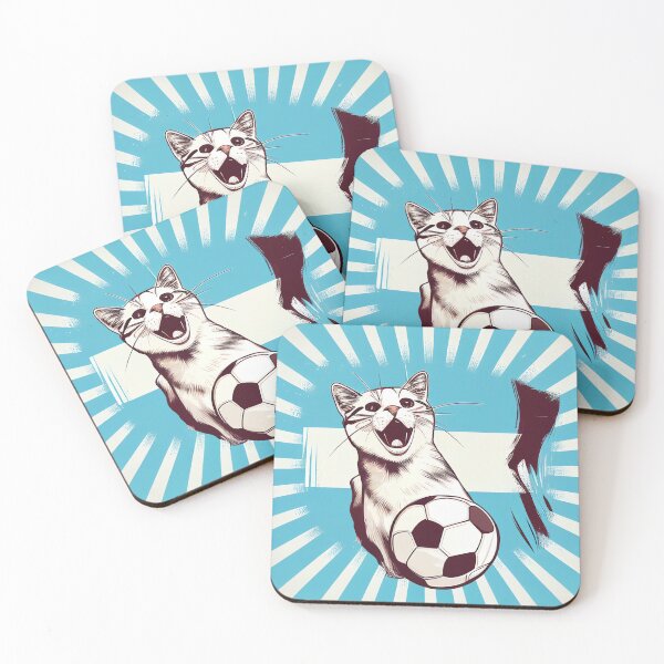 Item preview, argentine winning world cup cat version  designed and sold by Deluzion.