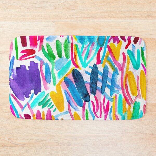 Item preview, Handmade acrylic abstract, watercolor colorful painting pattern designed and sold by Pacika.