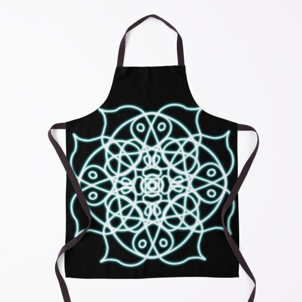 Item preview, Neon Mandala Flower Abstract designed and sold by Chatchot.