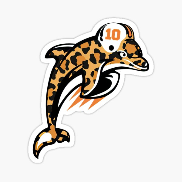 Tyreek Hill Miami Dolphins Football Glossy Sticker Vinyl -   Israel