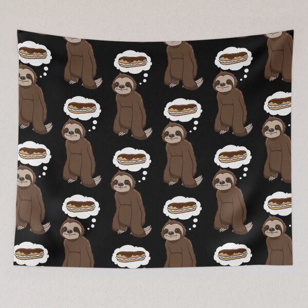 Item preview, Sloth thinking about eating an Eclair designed and sold by jonmlam.