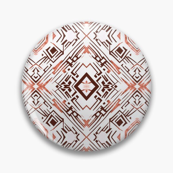 Item preview, Traditional Igorot-inspired tribal pattern. Ethnic White, black and red. designed and sold by IlustradoArts.