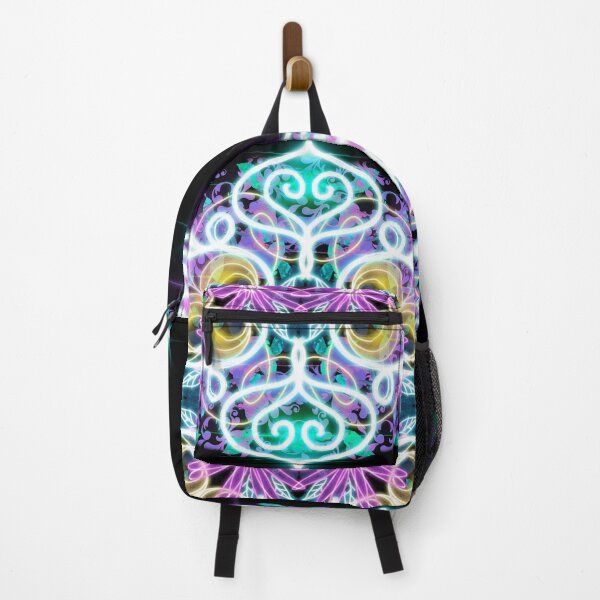 Item preview, Neon Mandala Flower Abstract designed and sold by Chatchot.