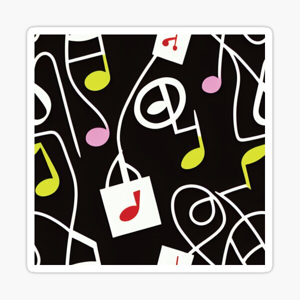 Item preview, Musical note Pattern designed and sold by OosMub.