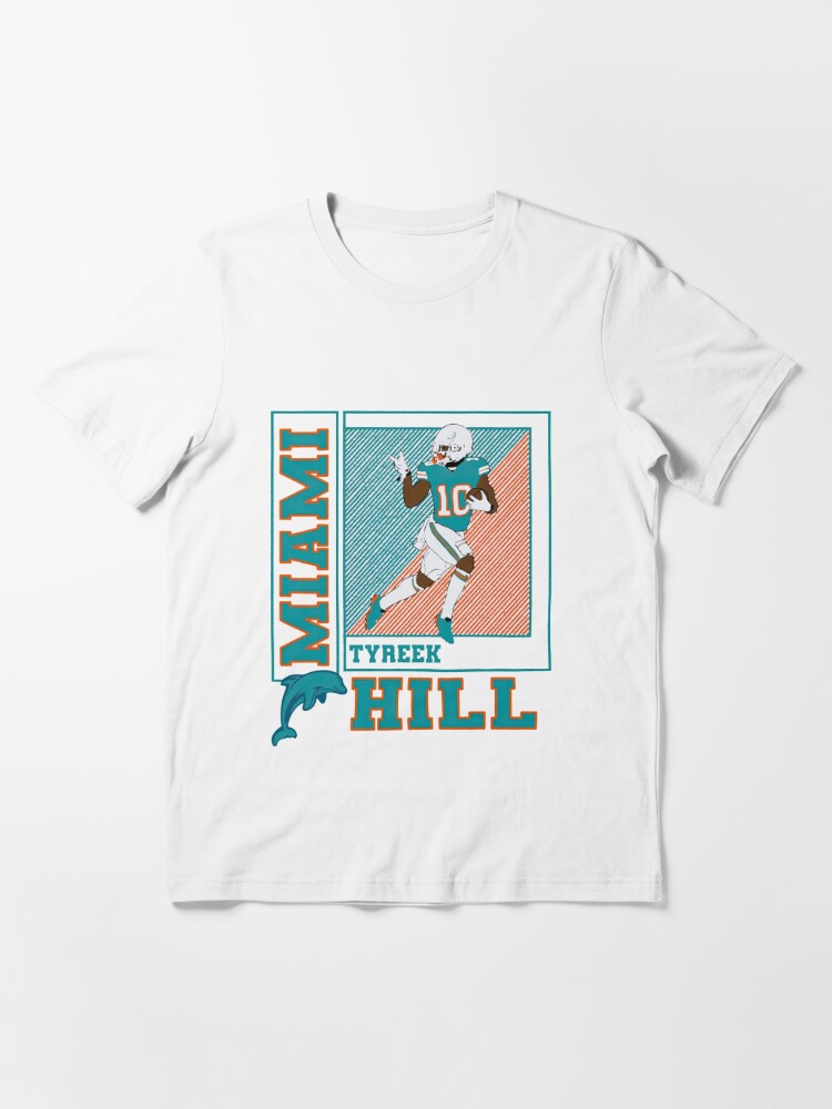 Tyreek Hill Dolphins Football Glossy Essential T-Shirt for Sale by  GaryAFani3000