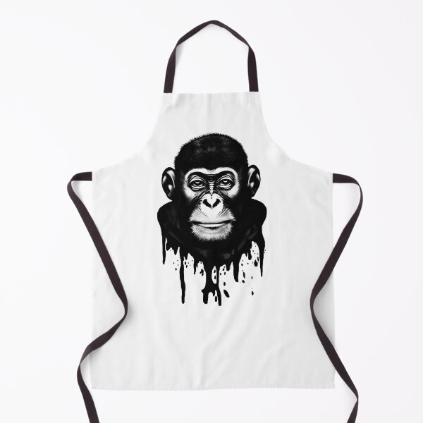 Item preview, B&W chimp illustration, Printed Truth Gift Idea!  designed and sold by printedtruth.
