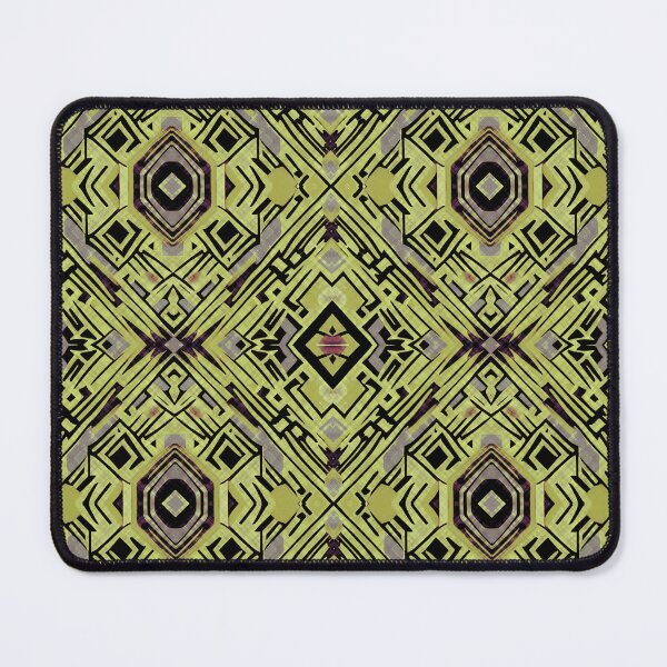 Item preview, Traditional Igorot-inspired tribal pattern. Ethnic Earth, black and green colors. designed and sold by IlustradoArts.