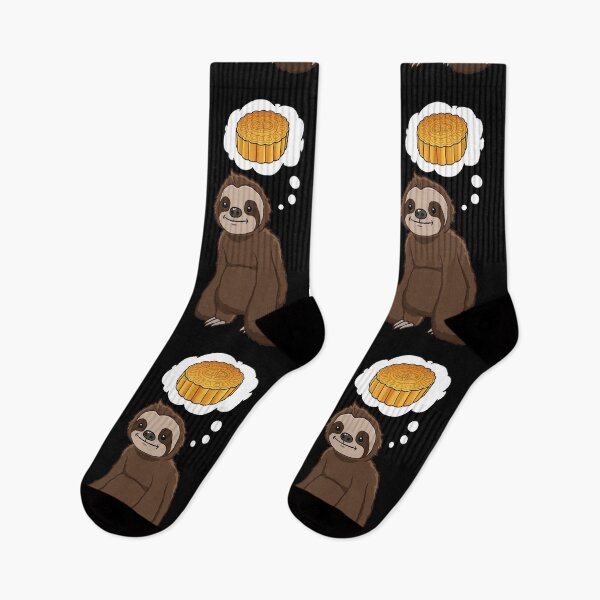 Item preview, Sloth thinking about eating Mooncake designed and sold by jonmlam.