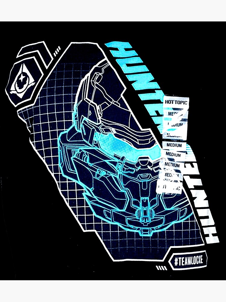 "HUNTER HUNTED LOCKE" Poster for Sale by SHOPODAEa Redbubble