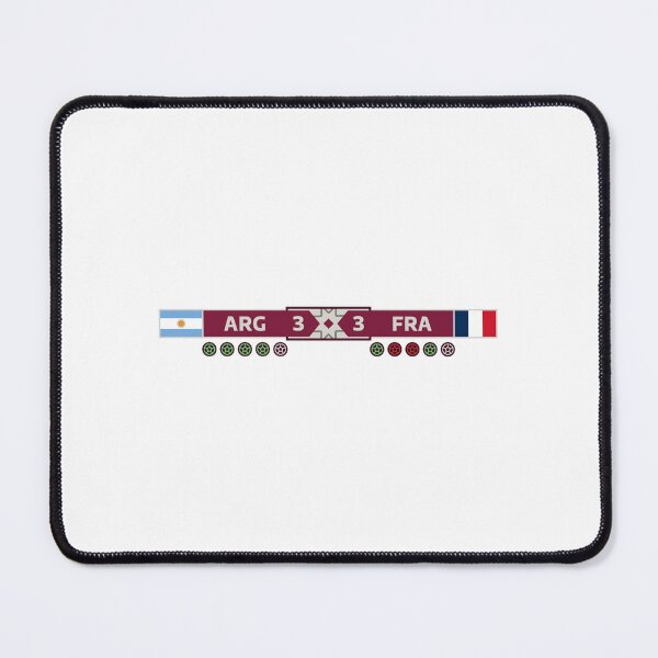 Item preview, Argentina vs France The Final Score Card designed and sold by ButterDearie.