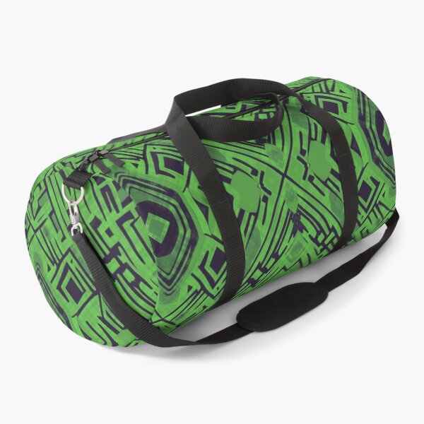 Item preview, Traditional Igorot-inspired tribal pattern. Ethnic. Black and green colors. designed and sold by IlustradoArts.