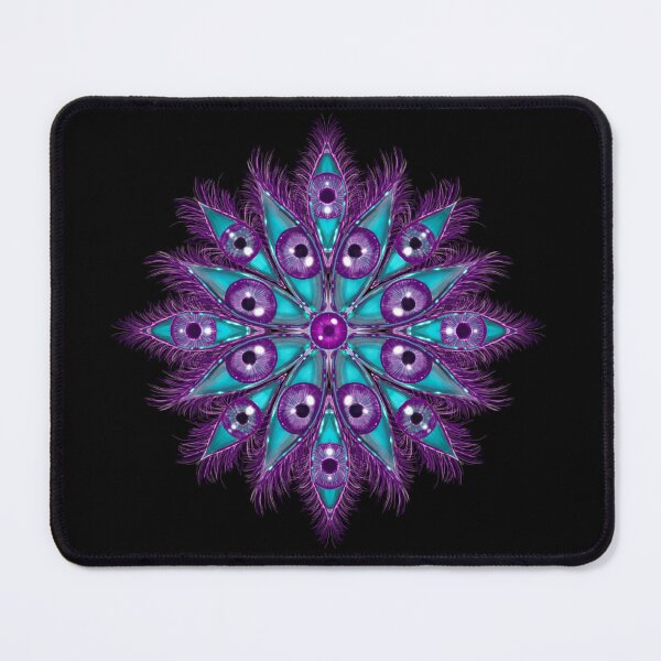 Item preview, Neon Mandala Flower Abstract designed and sold by Chatchot.