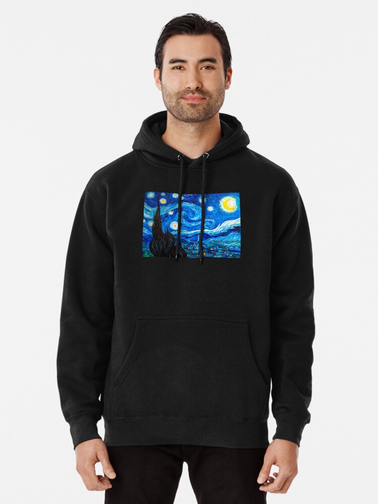 van gogh starry night hoodie