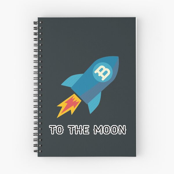 Item preview, Bitcoin to the Moon (BTC) designed and sold by StreetNoise.