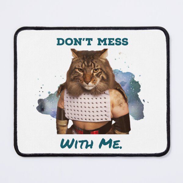 Item preview, Don't Mess With Me Cat Lovers Meme designed and sold by QuotezArtist.