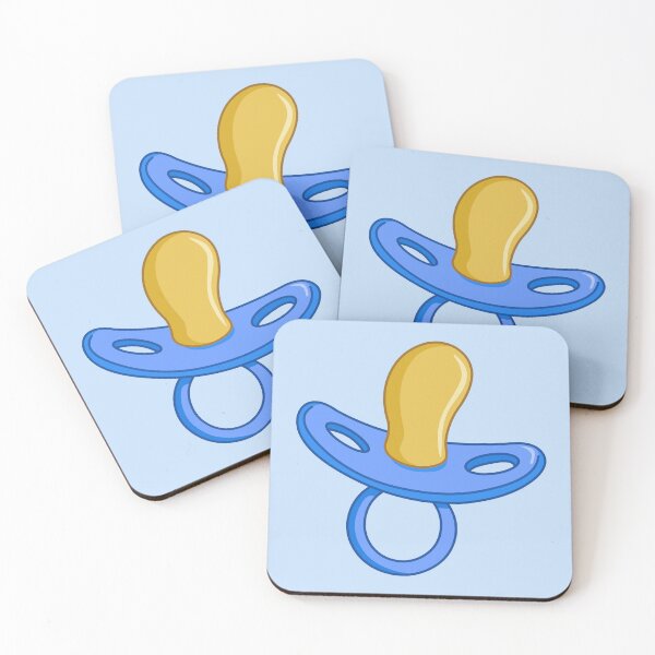 Item preview, Blue pacifier designed and sold by Yael Weiss.