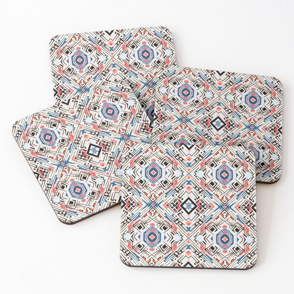 Item preview, Traditional Igorot-inspired tribal pattern. Ethnic Multicolor designed and sold by IlustradoArts.