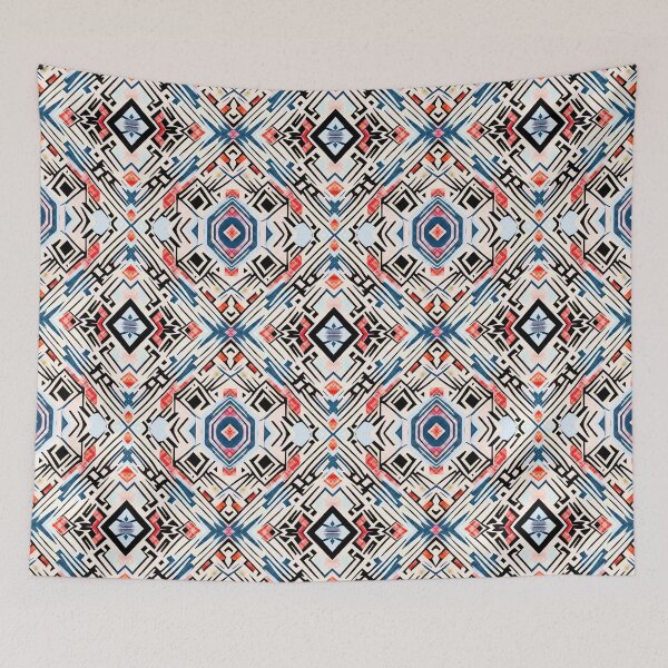 Item preview, Traditional Igorot-inspired tribal pattern. Ethnic Multicolor designed and sold by IlustradoArts.