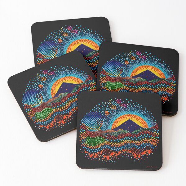 Item preview, Aboriginal Inspired Dot Painting - Abstract Art designed and sold by Mitch-Angelo.