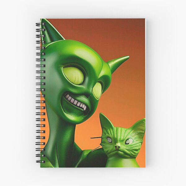 Item preview, Funny alien art. Extraterrestrial cats designed and sold by Neo-Expression.