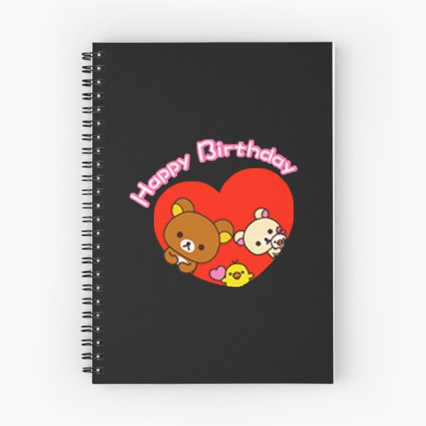 Item preview, Kilakkuma Bear Kawaii Happy Birthday  designed and sold by ggpandele.
