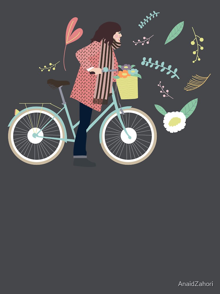 Chica en bicicleta de AnaidZahori