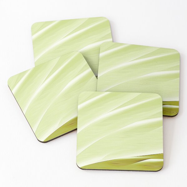 Item preview, Green Botanical Fan designed and sold by fatenanwar.