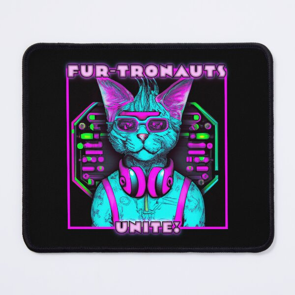 Item preview, Fur-tronauts Unite designed and sold by thedigitomato.