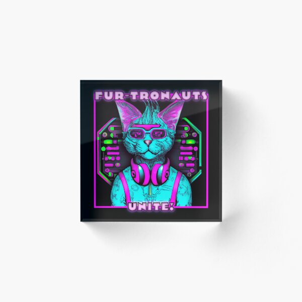 Item preview, Fur-tronauts Unite designed and sold by thedigitomato.