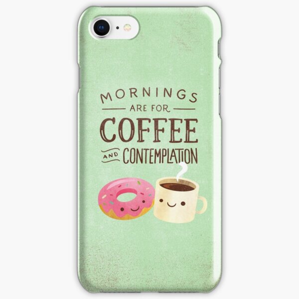 Coffee and Contemplation iPhone Snap Case