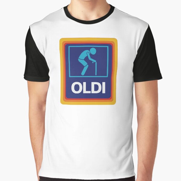Item preview, Oldi & Aldi OLDI, Funny, Funny Birthday Tee, Father's Day, Birthday Gift, Grandpa, Dad, Husband, Boyfriend designed and sold by Unty-Shirts ⭐⭐⭐⭐⭐.