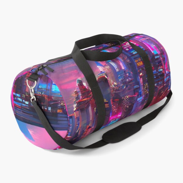 Item preview, Futuristic space city. Synthwave Retrowave Neon designed and sold by Neo-Expression.