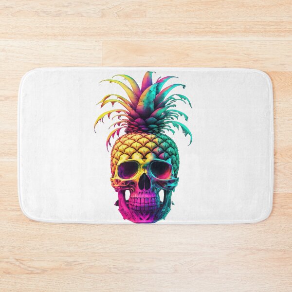 Item preview, Pineapple Skull Colourful Tripart designed and sold by CoyoteStudio.