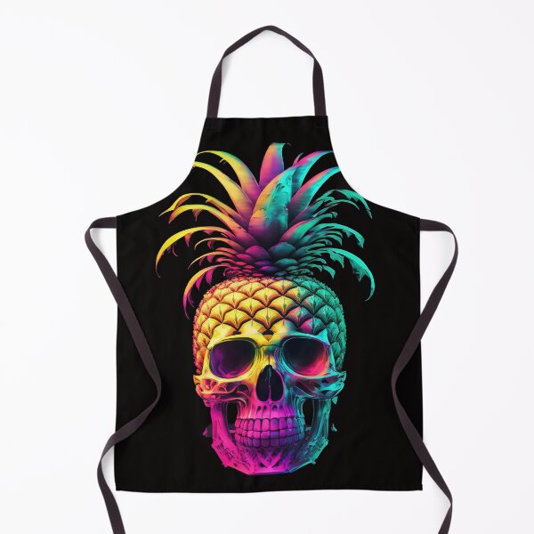 Item preview, Pineapple Skull Colourful Tripart designed and sold by CoyoteStudio.