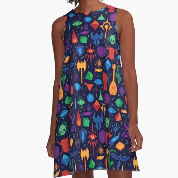 DnD Forever - Color A-Line Dress