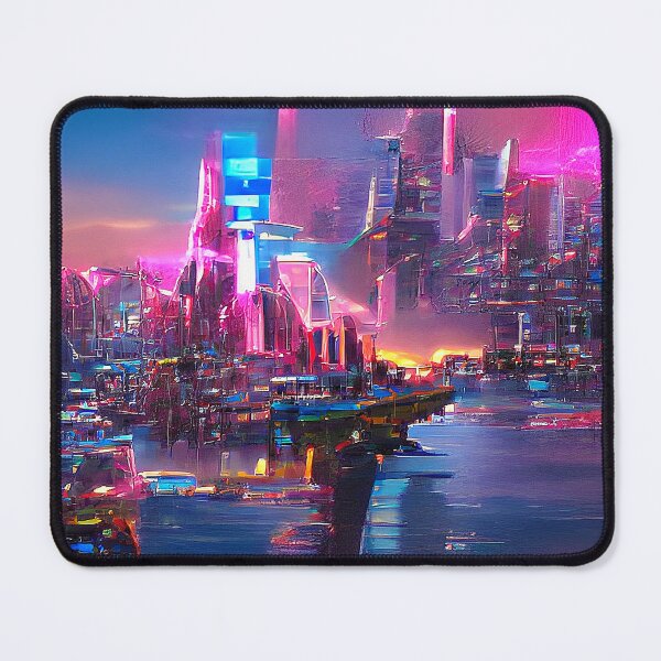 Item preview, Retrofuturism City NYC Synthwave surrealism designed and sold by Neo-Expression.
