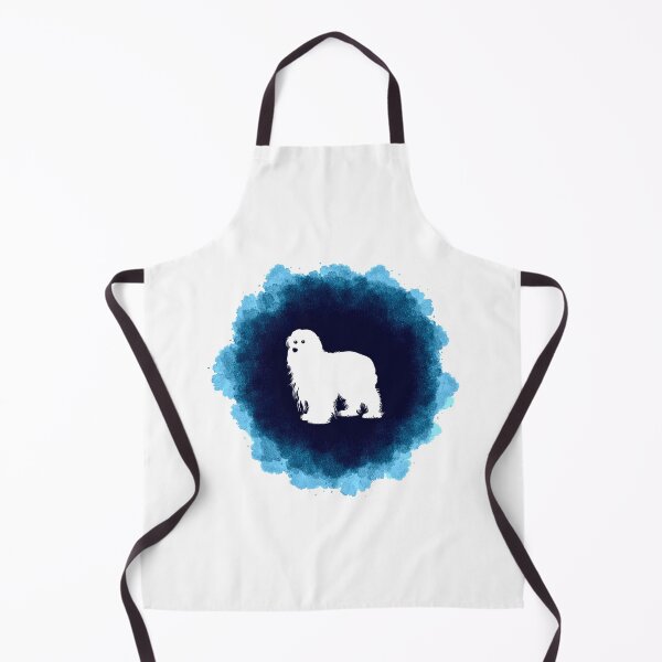 Item preview, Bearded Collie Beautiful Blue Watercolor Design designed and sold by 1681830934131.