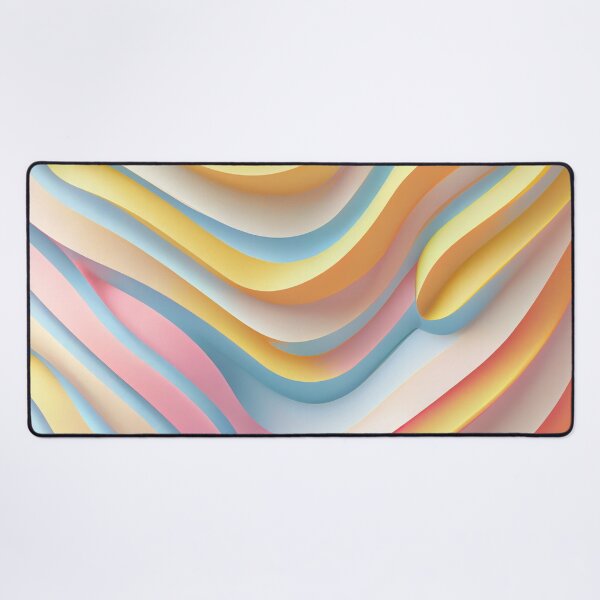 Artikelvorschau, Pastel Line Pattern Digital Painting entworfen und verkauft von CodeAndColors.