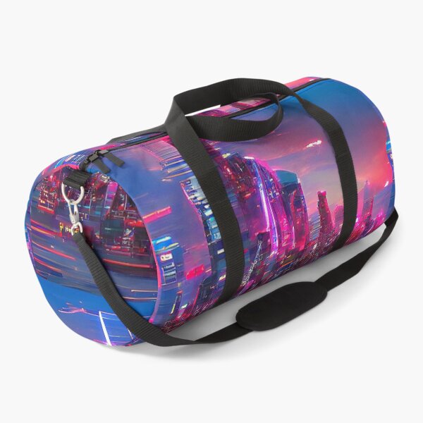 Item preview, Futuristic Space Skyline. Surreal Synthwave Neon designed and sold by Neo-Expression.